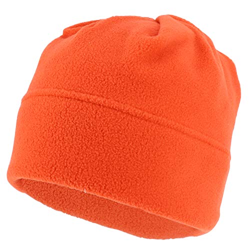 Armycrew Stretch Fleece Beanie Hat - Orange
