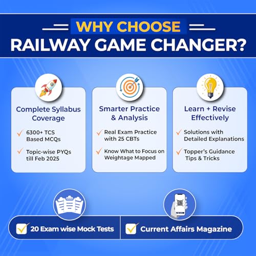 Image of PW Railway Game Changer Maths by Shubham Sir | 6300+ TCS MCQs for 2026 Exams | Chapter, Topic & Exam-wise Solved PYQs | RRB Group D, NTPC Grad & UG, RPF, ALP CBT-1, JE CBT-1 | RRB Group D Book 2026