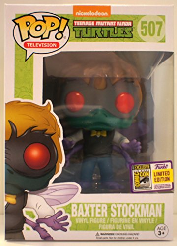 Sdcc 2017 Funko Pop! Teenage Mutant Ninja Turtles Baxter Stockman Vinyl Figure Summer Convention Exclusive