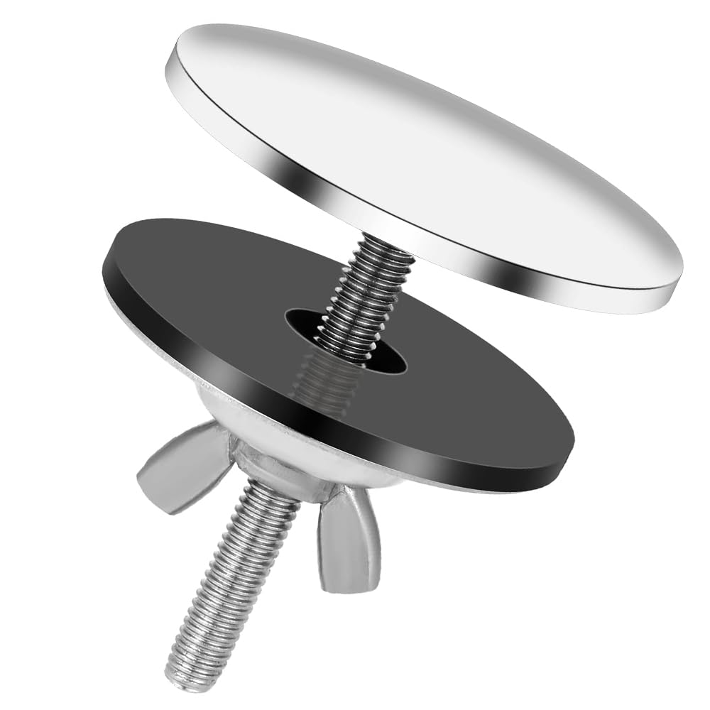 Stainless Steel Kitchen Sink Hole Cover - 2 Inch Faucet Hole Stopper In Gold, Prevents Leaks & Enhances Look