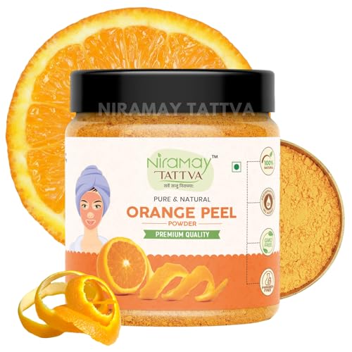 Niramay Tattva Orange Peel Powder For Skin (100 Grams) |100% Natural, Preservative-free, No Chemcial Niramay Tattva Orange Peel Powder For Skin (100 Grams) |100% Natural, Preservative-free, No Chemcial