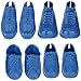 XinYiC Juego de zapatos de deporte para niños y muñecas de 32 cm, 4 pares, color azul