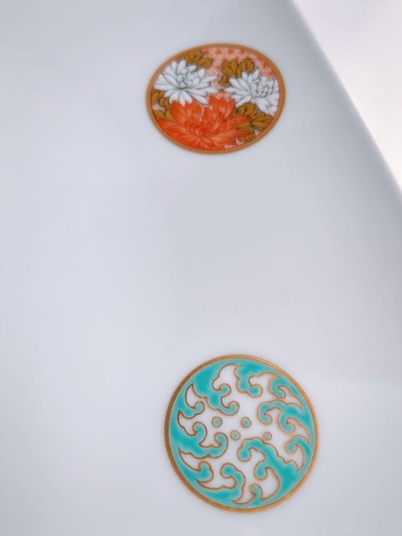 Amazon.co.jp: 深川製磁 寿赤絵 八角皿 : ホーム＆キッチン