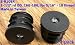 Oajen caster socket furniture insert for 5/16" - 18 thread, use with 1-1/2" OD round tube, 4-pack