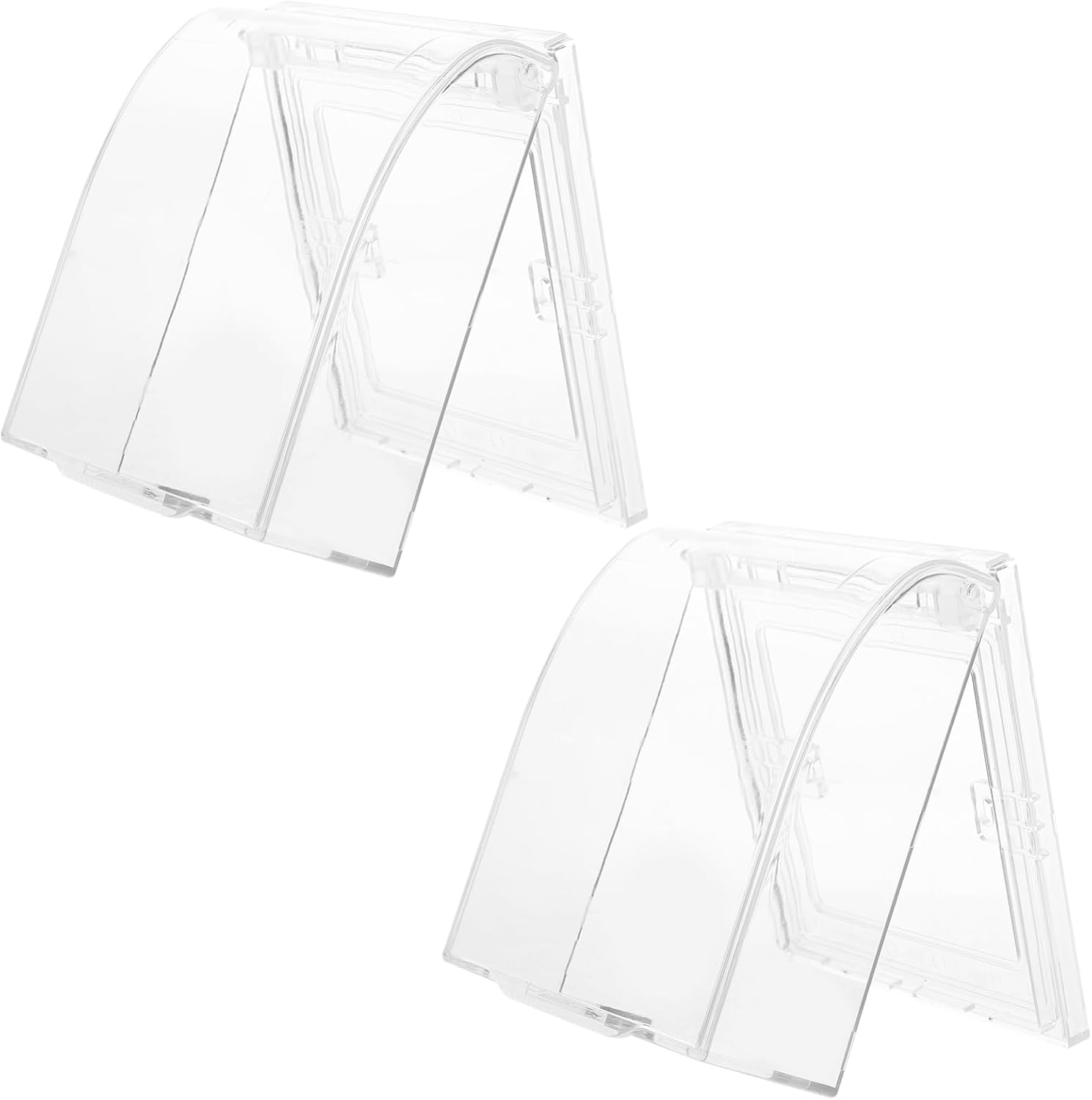 FAVOMOTO 10pcs Boy Girl Safety Outlet Covers Electrical Socket Covers Decorative Outlet Easy to Install Peace of Mind