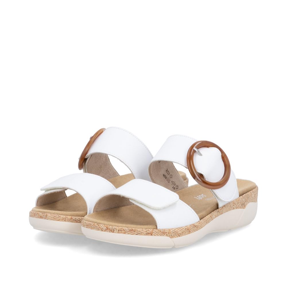Remonte Damen Slipper R6858, Frauen Slip On,lose Einlage