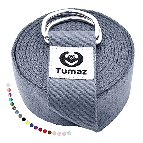 Tumaz Cotton Yoga Strap  10'/8'/6' 3 Year Warranty