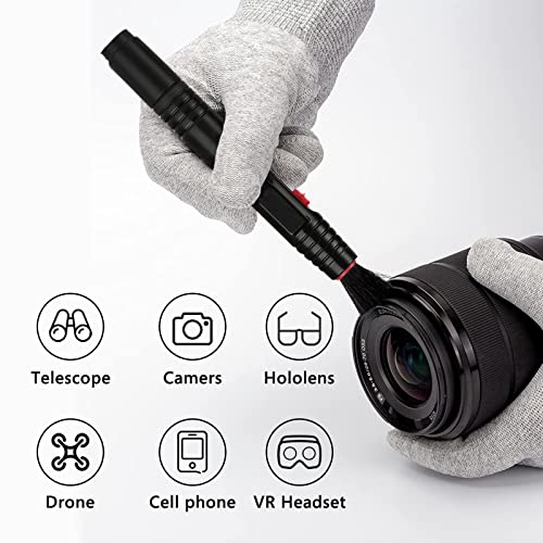 Geekria 2 Pack Clean Vr Lens Cleaning Pen Compatible With Meta Quest 2/Quest 3/Appl Vision Pro/Psvr 2 And More, Remove Fingerprints Dust Grease Reduce Fog To Clean Augmented & Virtual Reality #TOP3