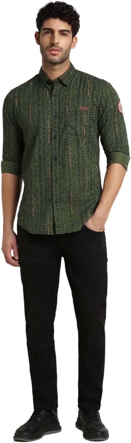 Men Slim Fit Shirt