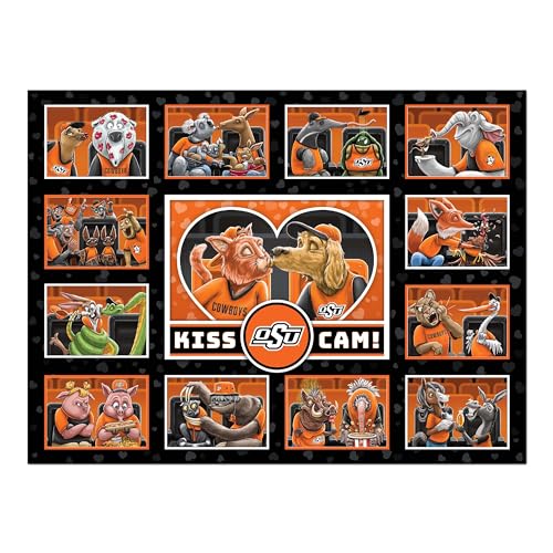 Image of YouTheFan NCAA Oklahoma State Cowboys inchKiss Cam inch 500 Puzzle