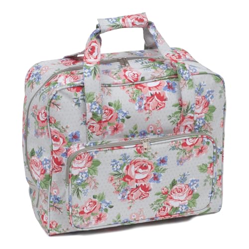 Hobby Gift Exclusive Medium Sewing Machine Bag, Rose,43 x 37 x 20cm