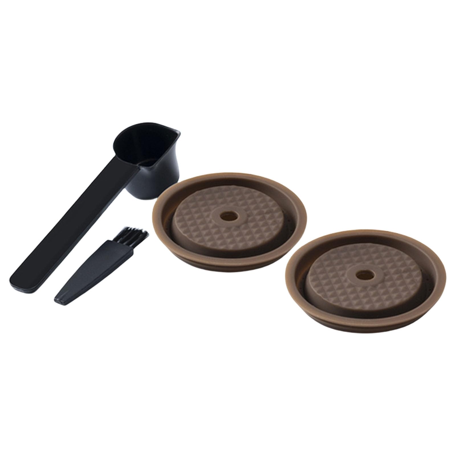 Bouchons réutilisables en caoutchouc pour dosettes de café compatibles et durables x2