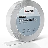 SUBSUPERFICIE PARA IMANES - Nuestra Cinta Metálica GAUDER es una tira funcional a la que puede pegar varios objetos con la ayuda de imanes, como imágenes, tarjetas, dibujos y planos.