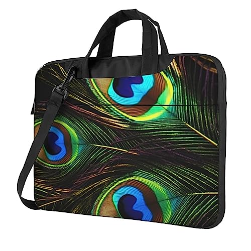 Sac à bandoulière ordinateur paon aux finitions haut de gamme