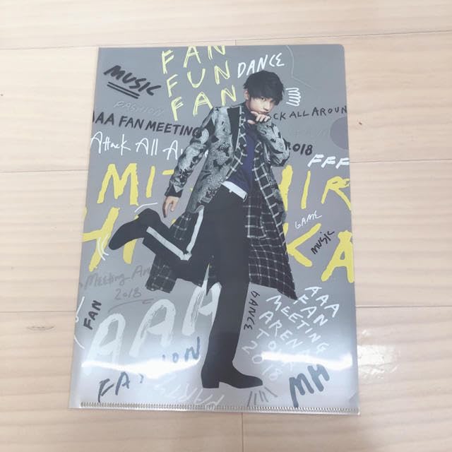 Amazon.co.jp: AAA クリアファイル グッズ FAN MEETING ARENA TOUR  