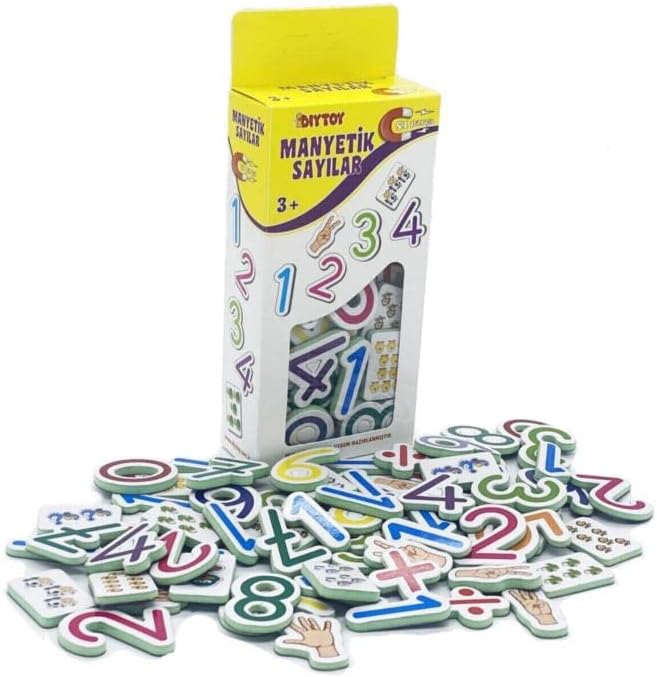 Diytoy Manyetik Sayılar