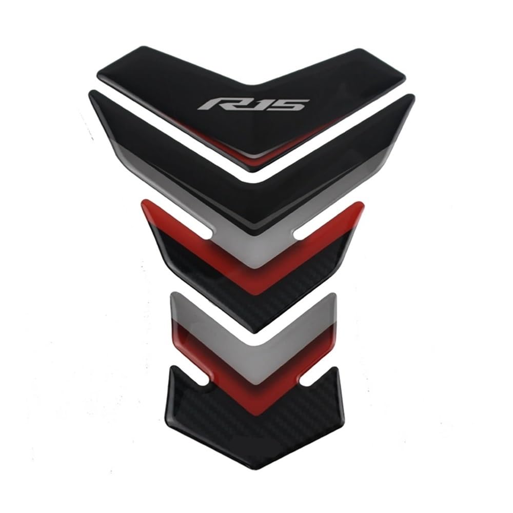 Autocollants traction latérale YZF-R15 antidérapants pour protection réservoir de carburant