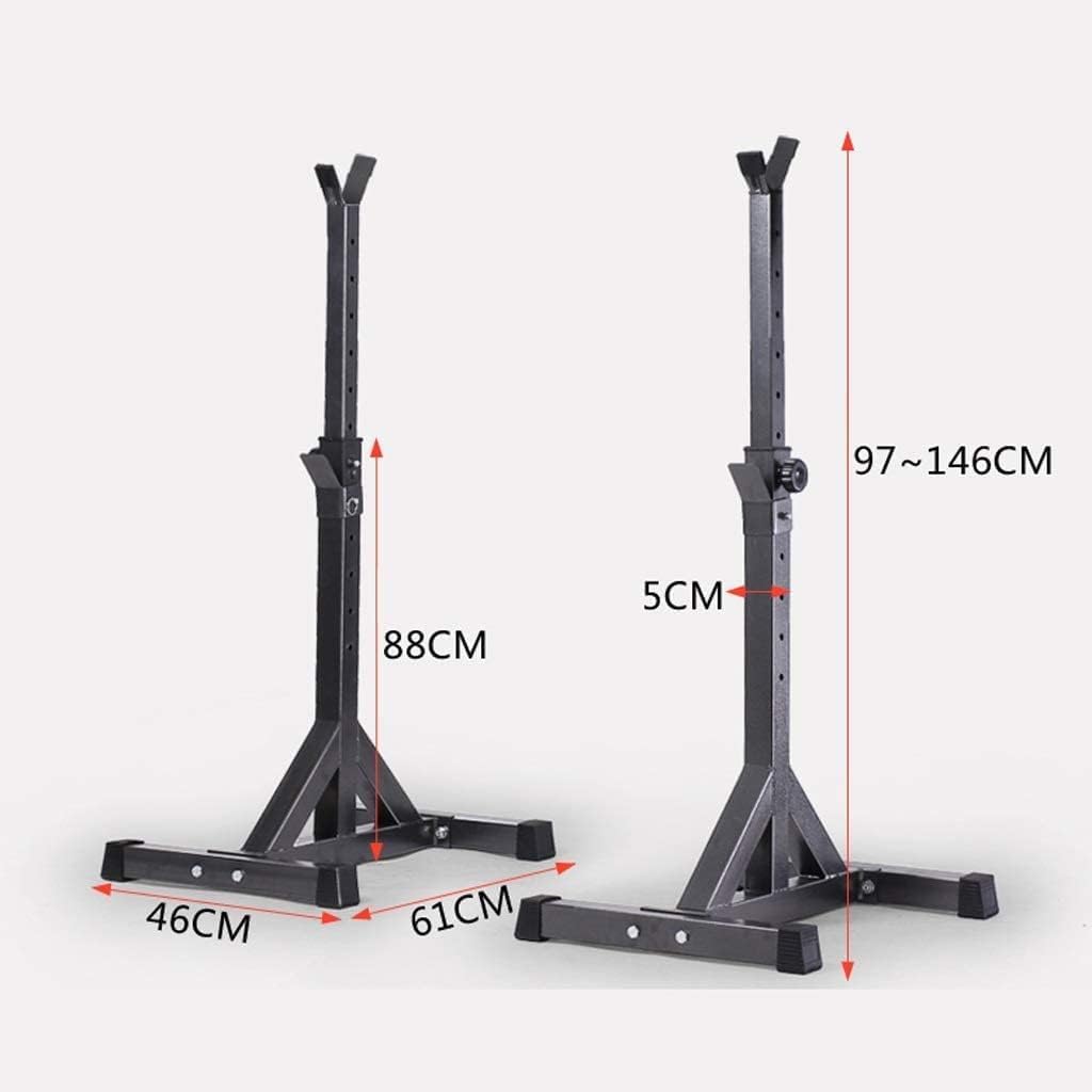 Rack per Squat Professionale Attrezzatura per Allenamento della Forza Sport per la casa Fitness Power Rack Rack per Squat Fitness in Piedi Rack per bilanciere P