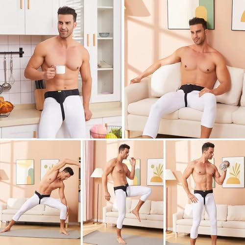 Faja abdominal postquirúrgica para hernia, ajustable, talla grande miniatura 7