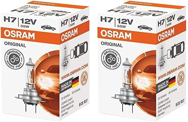 OSRAM PX26d-64210L-499 Automobile lampe H7, 12 V, 55W (Lot de 2)