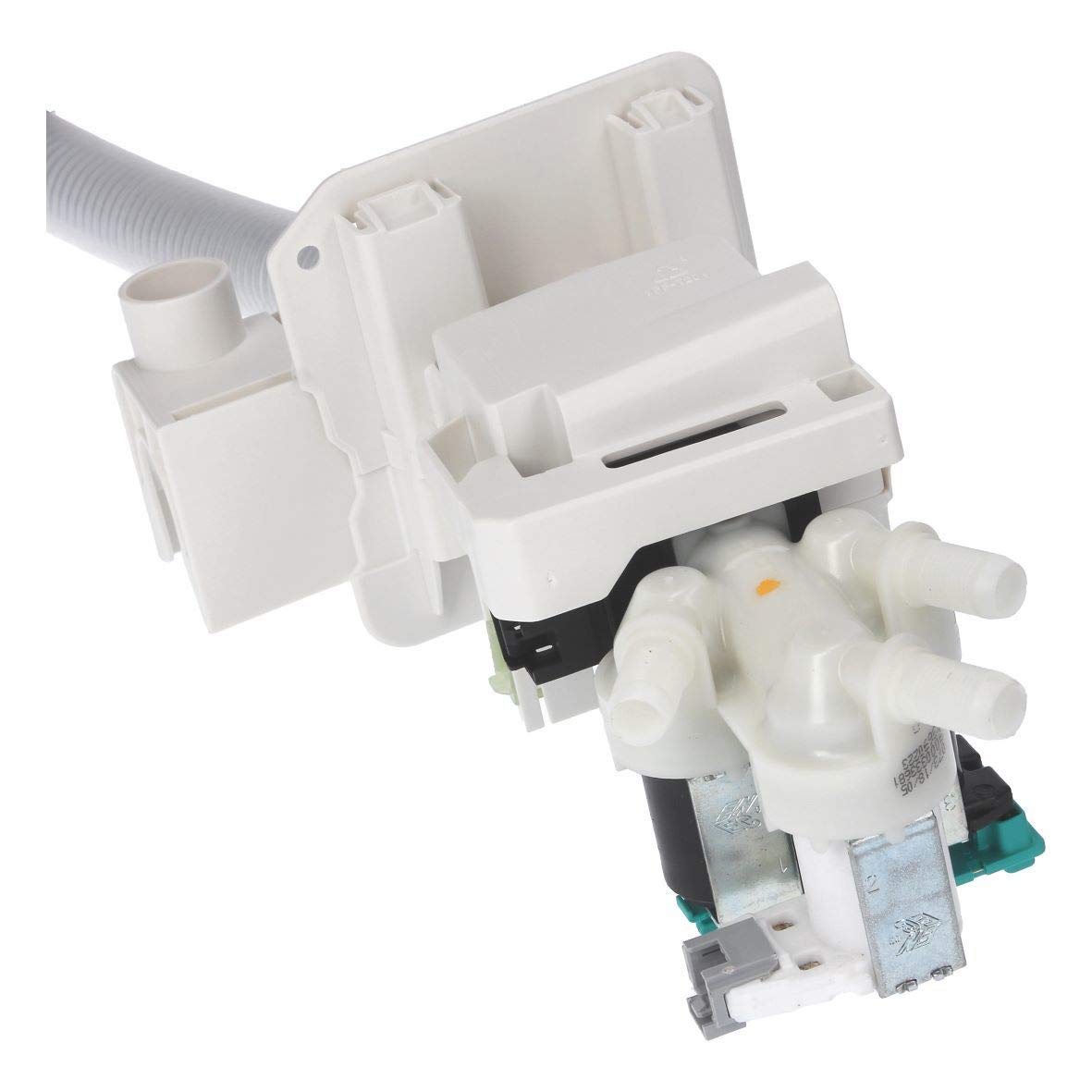 Bosch Siemens 571916 00571916 ORIGINAL Zulaufschlauch Schlauch Aquastopschlauch 1,7m mit Magnetventil Einlaufventil für Waschmaschine Waschtrockner