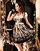Scarlet Darkness Womens German Dirndl Costume Traditional Oktoberfest Festival Dress Black 2XL