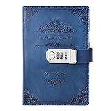 730円お得!Boboki B6 鍵付き パスワード 日記帳 手帳 横書き ダイアリー 航海風 秘密ノート PUレザー母の日特別ギフト