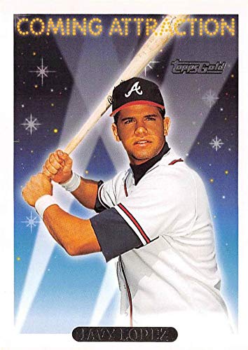 Amazon.com: Javy Lopez baseball card 1993 Topps #811 Gold Coming