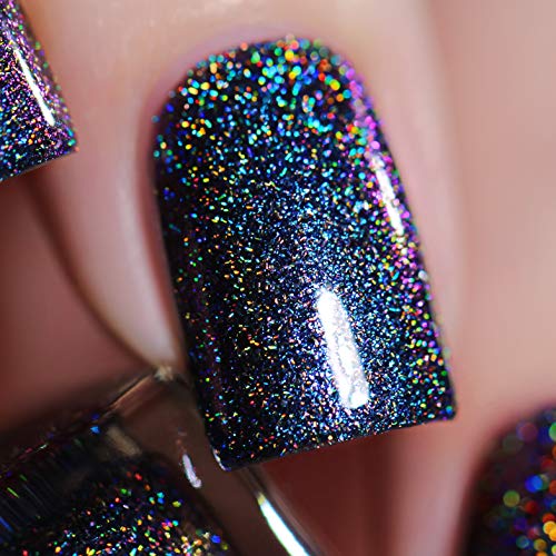 Image of ILNP Night Drive - Blue to Purple Color Kissed Ultra Holographic Nail Polish