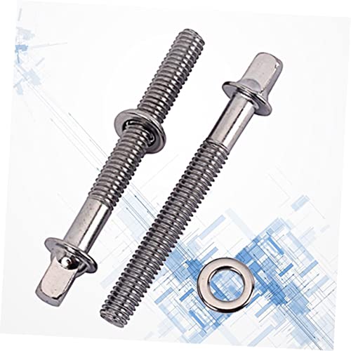 6 tornillos con arandelas para batería de acero inoxidable miniatura 3