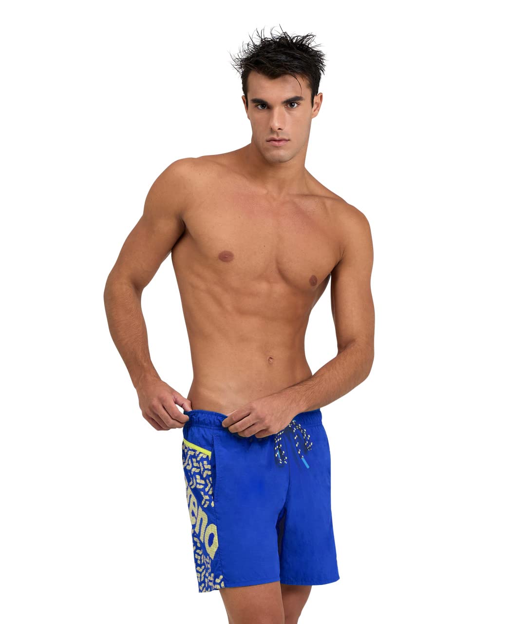 ARENA kąpielówki Mężczyźni Men's Arena Pro_file Beach Boxer Logo