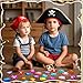 MARFOREVER 100 Pcs Toy Gems Pirate Treasure Jewels Acrylic Gems Colorful Plastic Bling Diamonds Pool Diving Gemstones for Vase Filler Summer Beach Toys Party Table Scatters Decor Gift Filling Favors