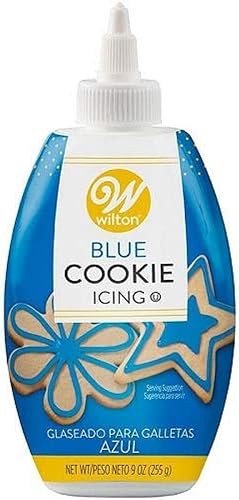 Miniatura 5 de Wilton Glaseado de galletas de 9 onzas, glaseado de galletas blanco y azul, 9 onzas, el embalaje puede variar