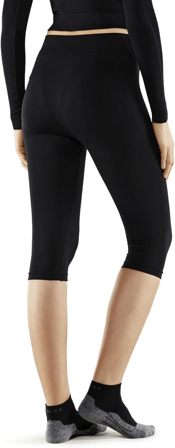 FALKE Women's Maximum Warm 3/4 Base Layer Bottom, 1 Pair - Image 2