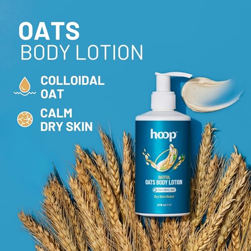 Image of hoop Oats Body Lotion | Colloidal Oatmeal for Dry Itchy Skin | 250ml