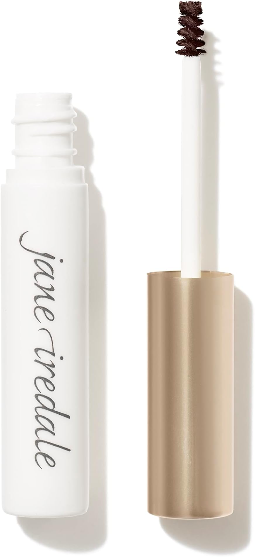 jane iredale PureBrow Brow Gel, Creamy Gel Adds Flexible Hold to Groom, Shape, & Visibly Thicken with Micro-Spoolie Brush for Targeted Application