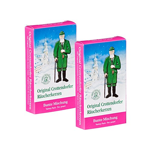 Crottendorfer Räucherkerzen Weihnachtsdüfte 2er Set Bunte Mischung Cover