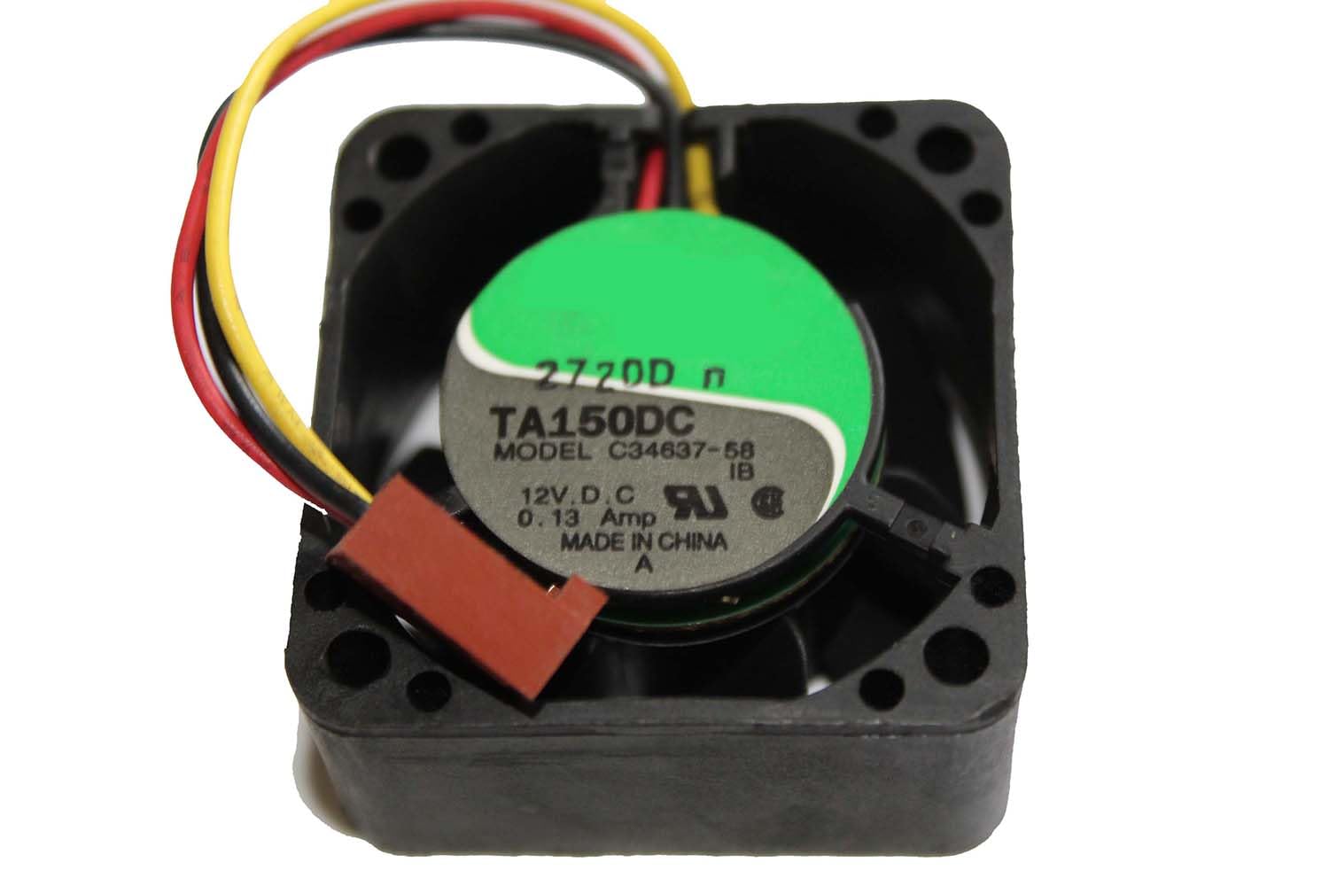 Amazon.com: Zyvpee C34637-58 12V 0.13A 3Wire 4CM 4020 C34637-58IB 
