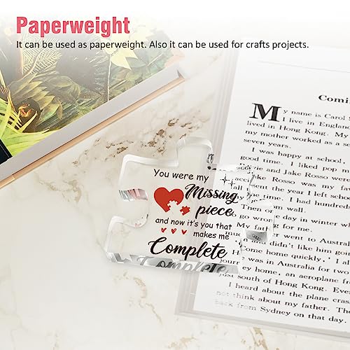 Giftsforherdelicateromanticgirlfriendbirthdaygiftsacrylicpuzzlepiece39x33anniversarybirthdaymeaningfulmothersdaygiftsforwifeherhimideas Urban Country Home Decor Gifts for her delicate romantic girlfriend birthday gifts acrylic puzzle piece 39 x 33 anniversary birthday meaningful mothers day gifts for wife herhim ideas urban country home decor