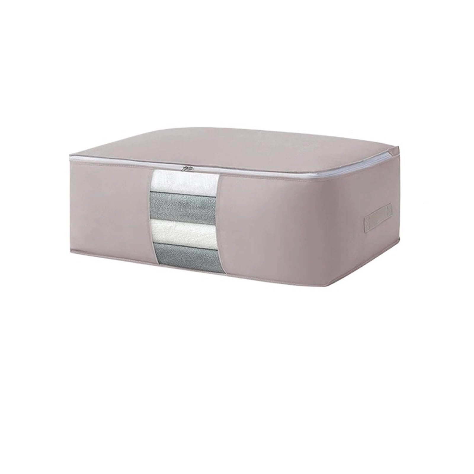 RRYPBOVG Foldable Blanket Storage Bags Foldable Storage Organizers Bedding Storage Duvet Storage Bag Fabric Storage Boxes Duvet Bag(M)