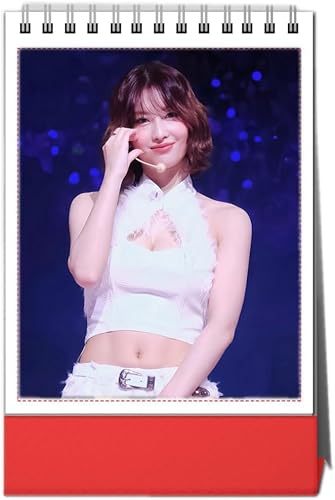 トゥワイス FOR 韓国Twice カレンダー グッズ モモ 2026卓上 【非公式】2026年度 写真集カレンダー 新年ラスメート ギフト クリスマス お正月 誕生日プレゼント 応援 贈り物 【並行輸入品】 (D)