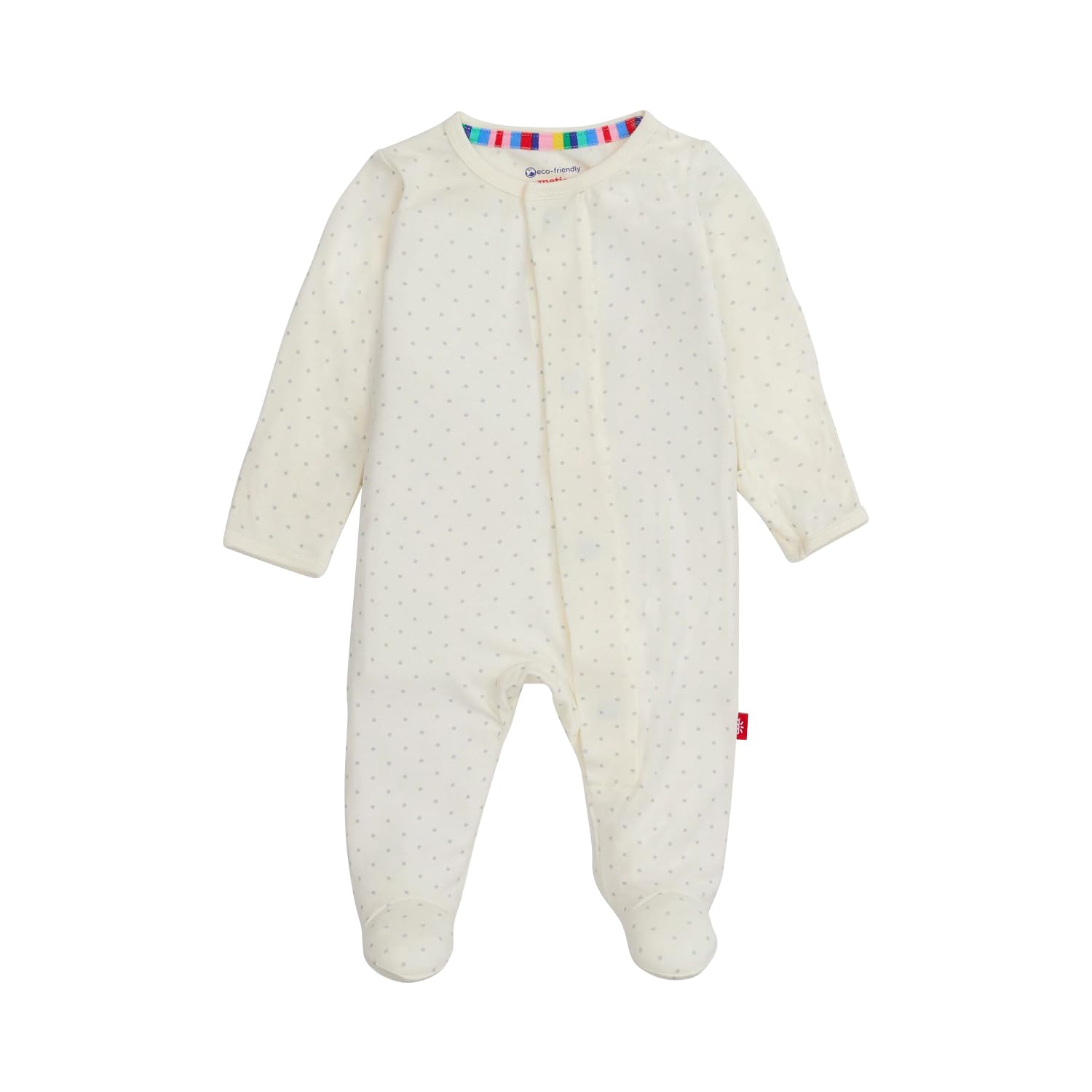 Magnetic Me Girls Modal Magnetic Baby Footie Pajamas | Silky Soft Modal Fabric | Baby Sleepers Available Sizes PRE - 24M