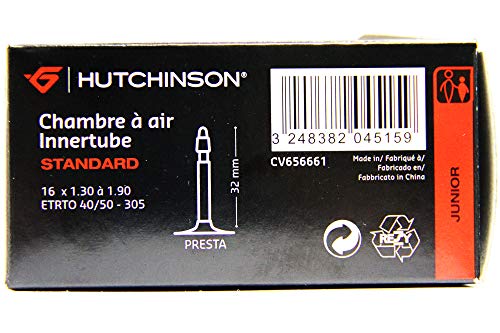 Hutchinson Haussmann Unisex Adult Inner Tube, Black, 20 x 1.30 to 1.90, 20 x 1.30 à 1.90 - Image 3