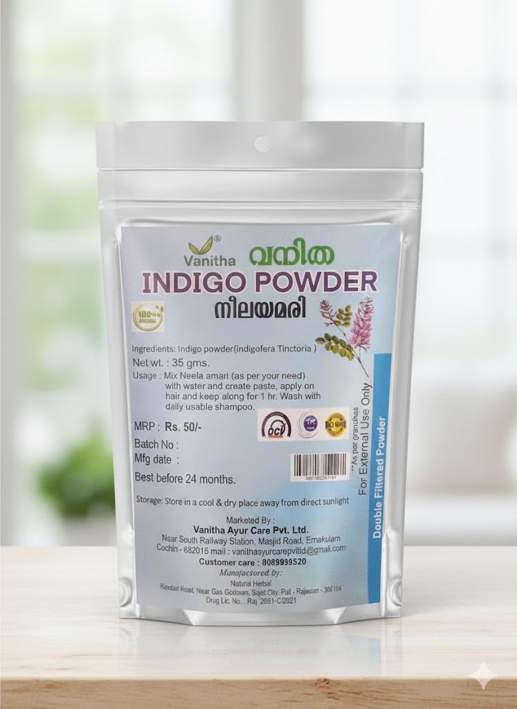 Indigo Powder 105 G Vanitha Ayur-picture-10