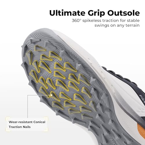 FitVille Extra Wide Spikeless Golf Shoes