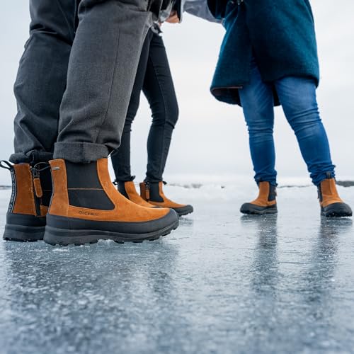 Icebug Boda BUGrip Men's Winter Walking Boots with Steel Studs – Slip-Resistant Traction – Zipper Closure2