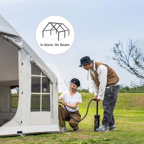 Carpa Inflable para Camping, Capacidad 6-8 Personas miniatura 7