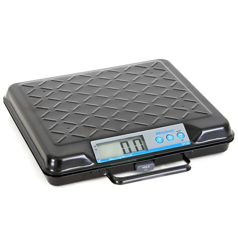 Brecknell GP100-USB Heavy Duty Portable General Purpose Bench Scales 45kg x 0.1kg