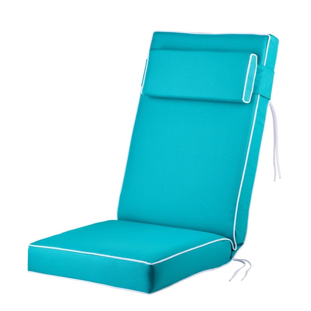 Alfresia Recliner Chair Cushions, Luxury Replacement Seat and Back Cushions for Recliner Chairs, Compatible Recliner Garden Chair (Cushions Only)