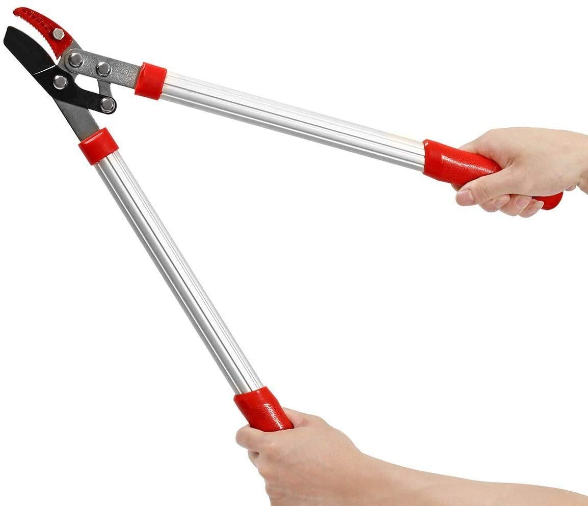 Astschneider, Heckenschere, Cutter, Beschneiden, Handschere, Pflanzenschneider, Beschneidungswerkzeuge, Teleskop-Baumratschen-Astschere, Gartenschere, ausziehbarer Gartenschneider, Astscheren-Werkzeu